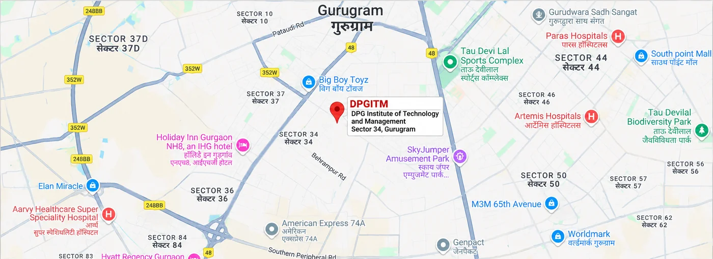 DPGITM Location Map