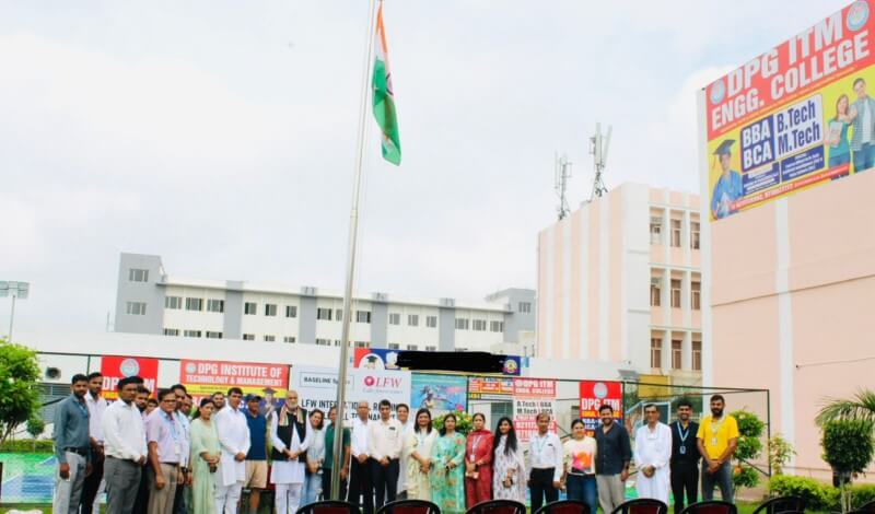78th Independence Day Celebration at DPGITM College
