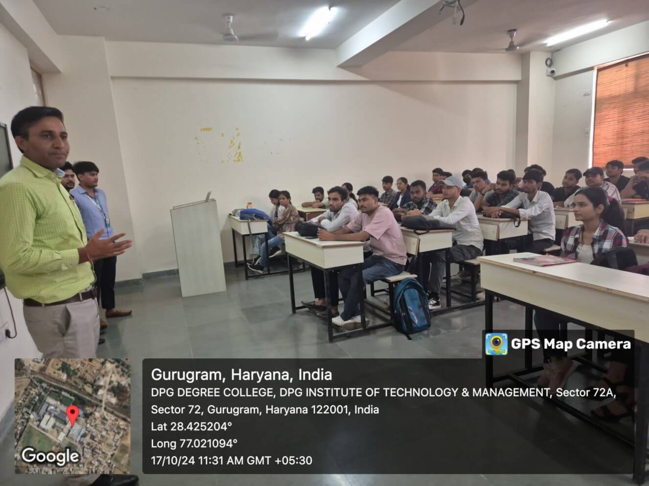 Orientation Session of Advanced Excel with Data Analytics for BBA & BCA Students