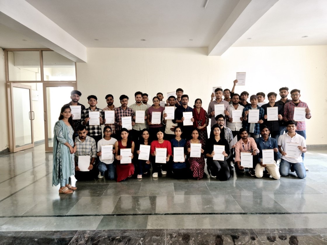 1 month training program in Advance Excel and Data Analytics for BCA and BBA Students