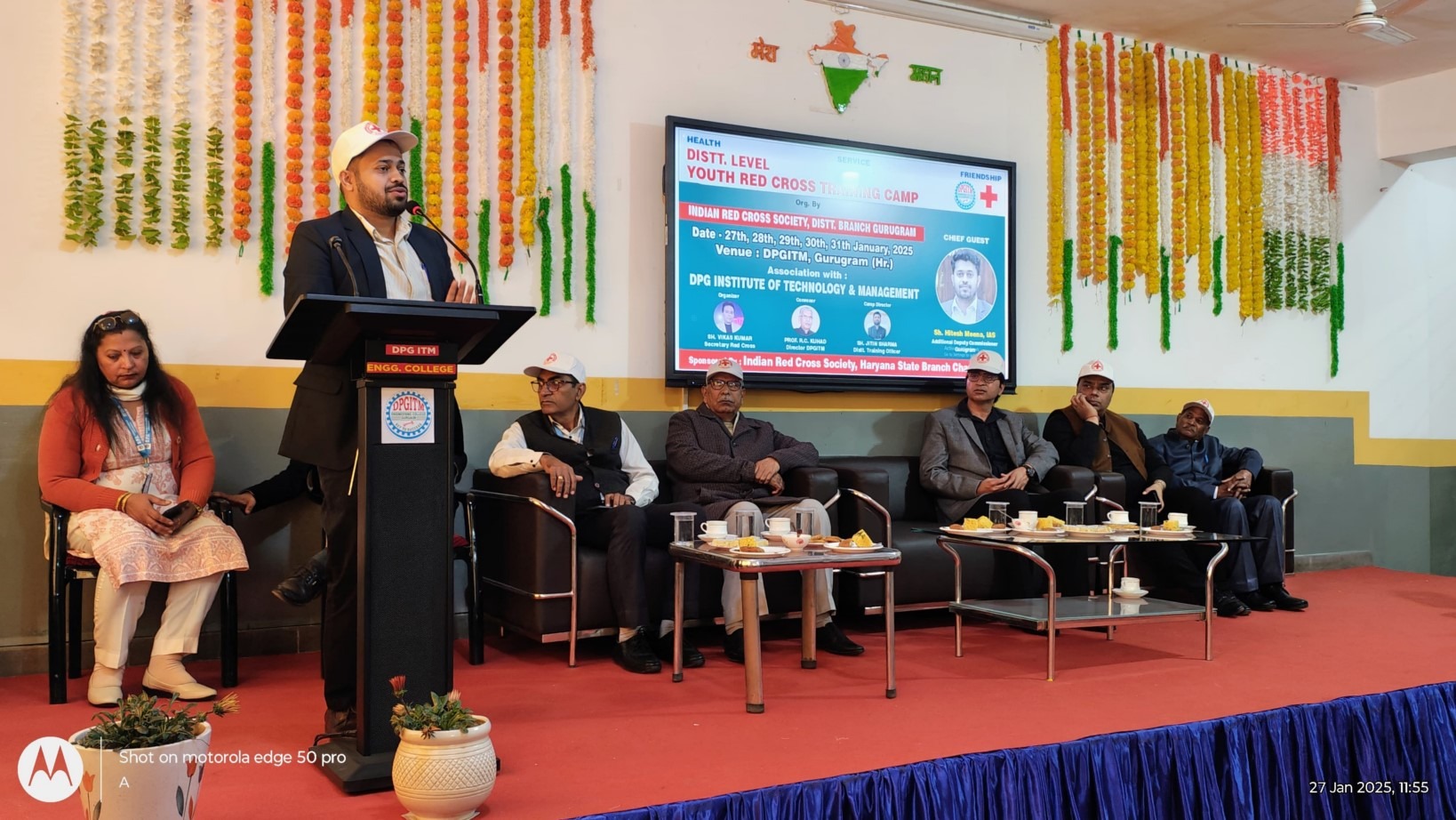 Youth Red Cross Training Program at DPGITM
