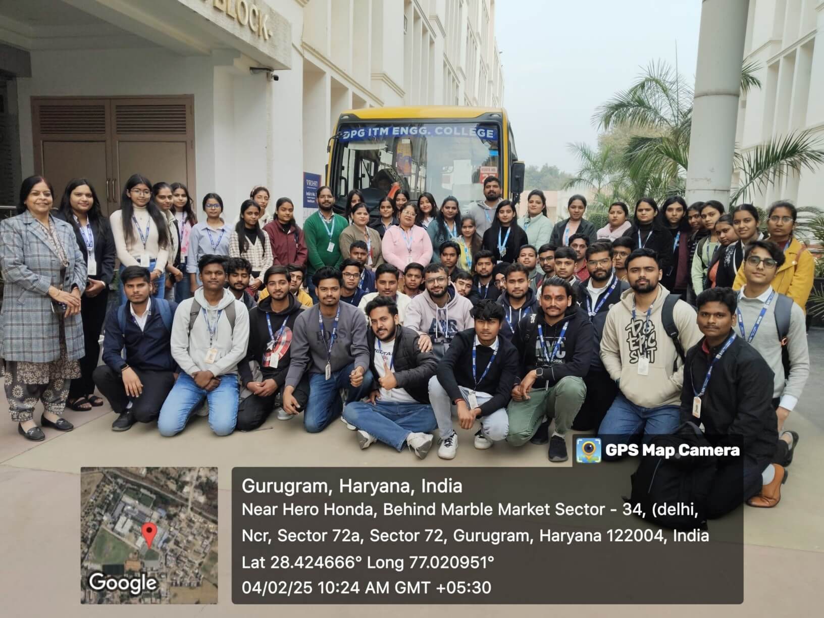 Industrial Visit At DUCAT Gurugram For BCA Students For 2026 Passing Out Batch