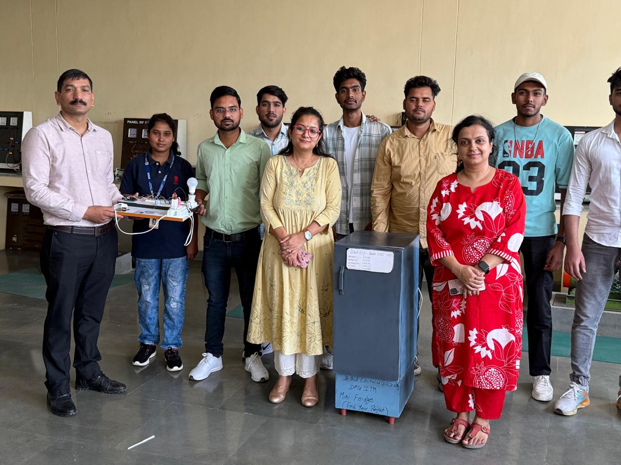 Mini Refrigerator Made By Electrical Engineering Students