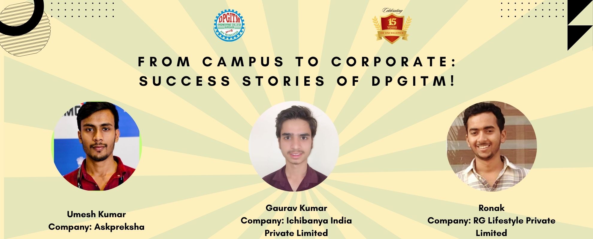DPGITM campus placement
