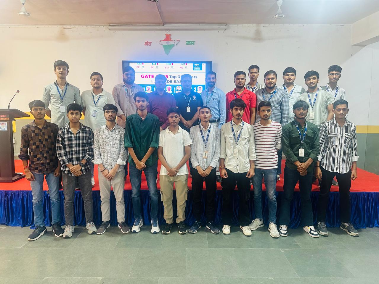 Seminar for ME, ECE, EE, CSE and Civil Engineering students with Mr. Ashcharya Bansal