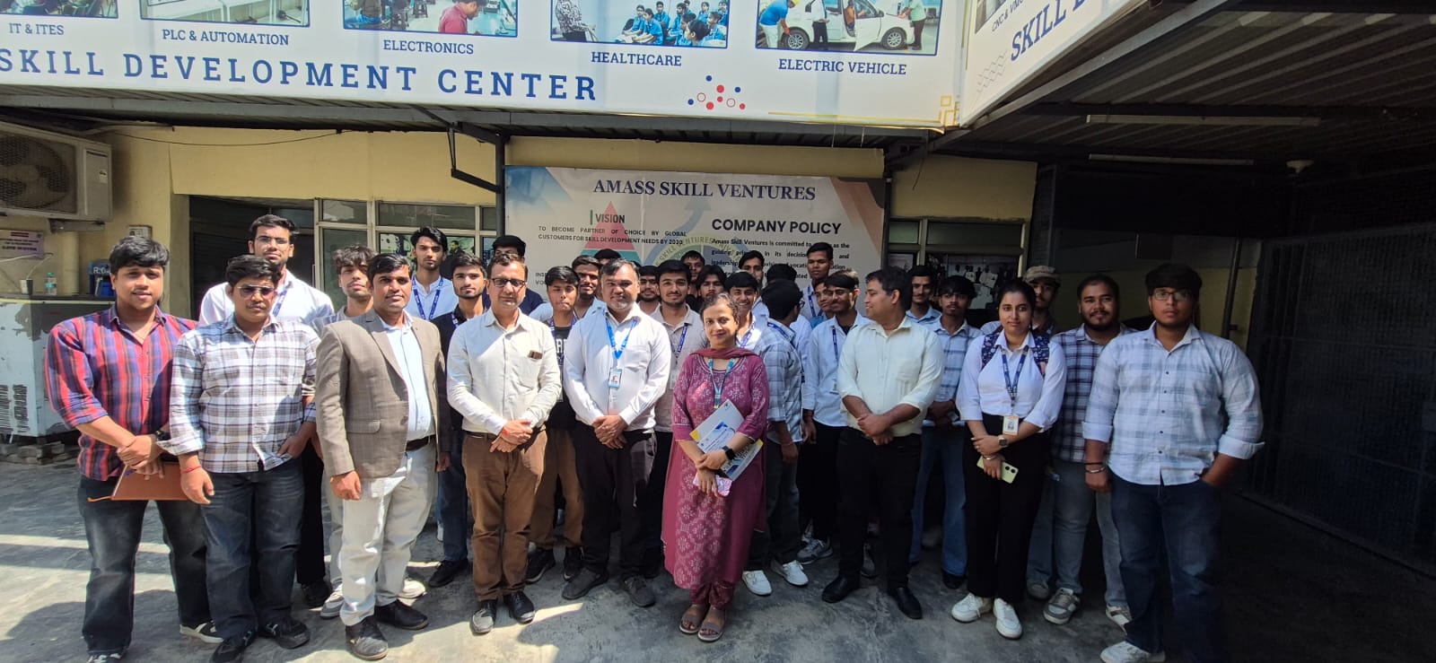 Industrial visit to Amass Skill Venture