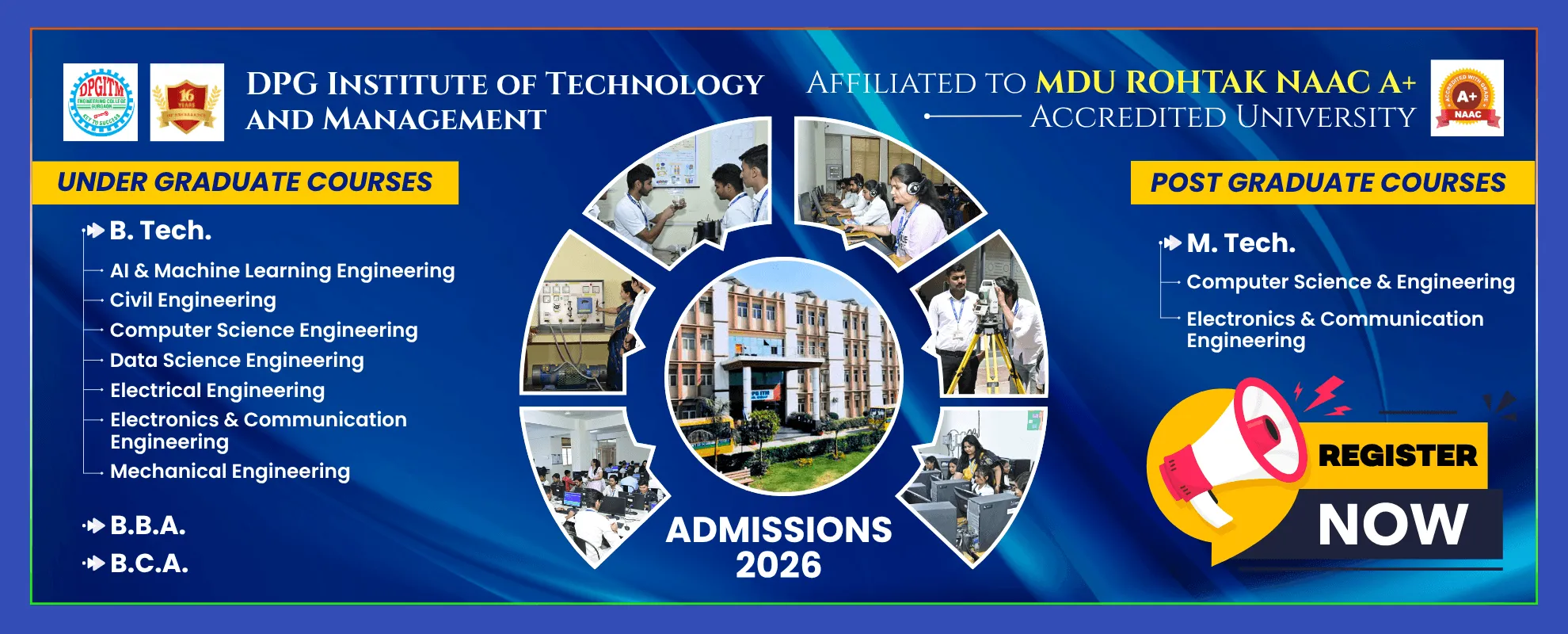 DPG ITM Admissions 2026
