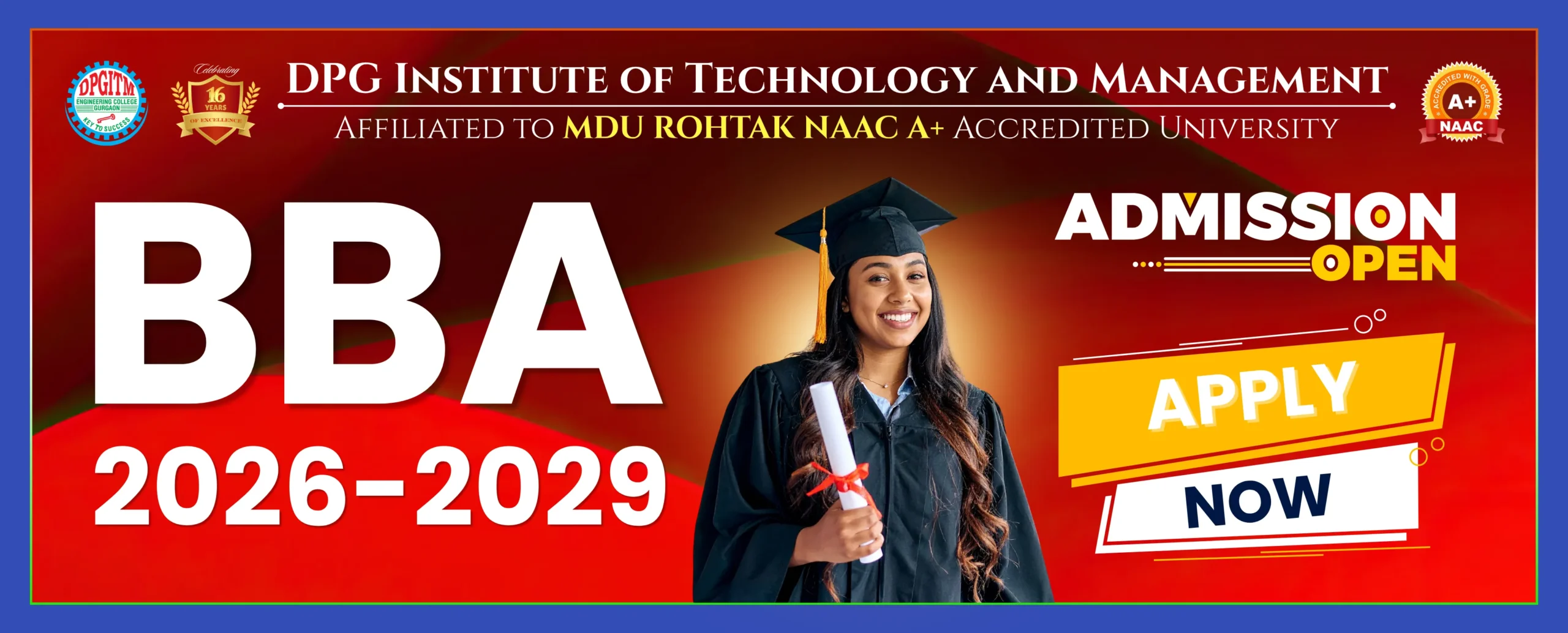 DPG ITM Admissions 2026