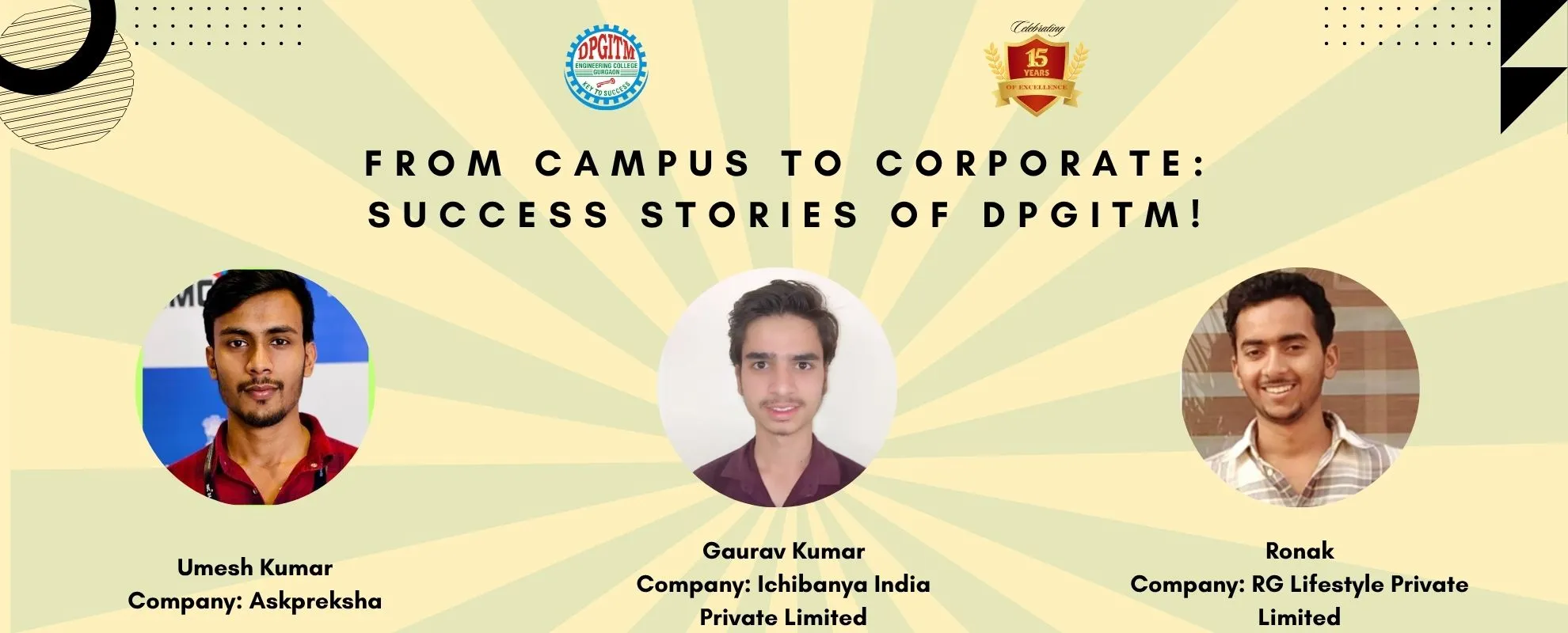 DPGITM campus placement