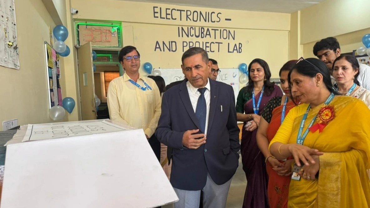 Inauguration of ECE Incubation and Project Lab - DPGITM Gurugram