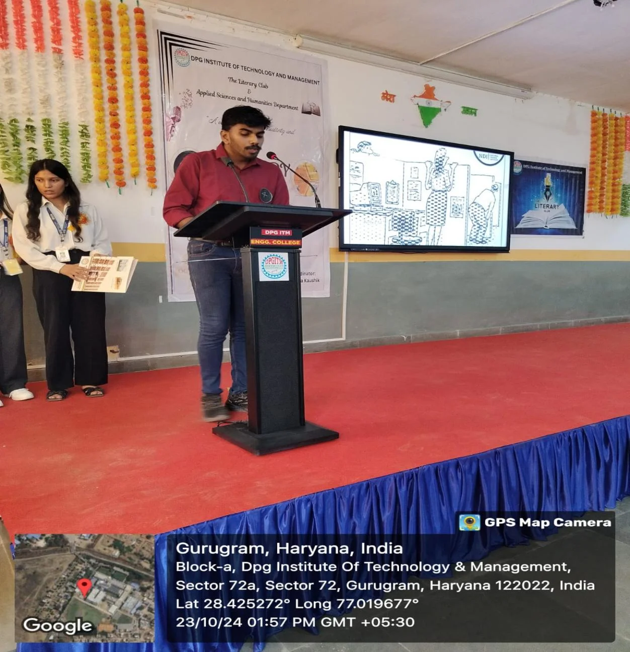 Literary Week Ash Event 04 - Dpg Institute of Technology and Management Literary Week ASH Event 04