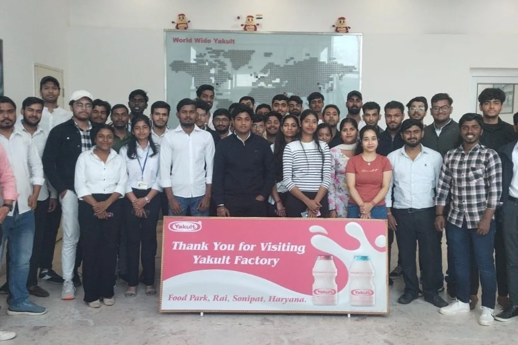 Marketing Club Yakult Industry Visit BBA DPGITM