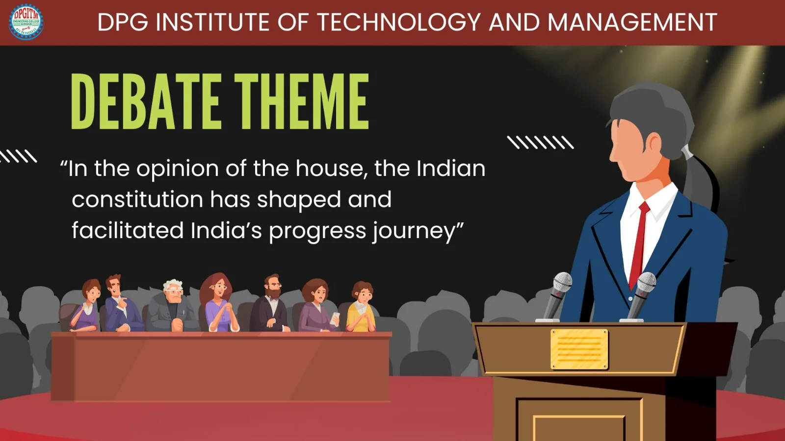 National Voters Day Ash Event 02 2025 - Dpg Institute of Technology and Management National Voters' Day Celebration 2025 — DPGITM